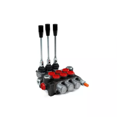 Bailey Hydraulics 3 625 PSI 10 GPM 4-Way 3-Position 3-Spool Tandem Center Directional Control Valve Hydraulic Valves & Manifolds