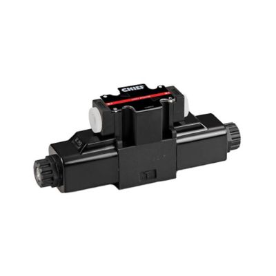 Bailey Hydraulics 4,480 PSI D03 Manual Control Valve, 7 GPM, 4 Way, 3 Pos, Tandem