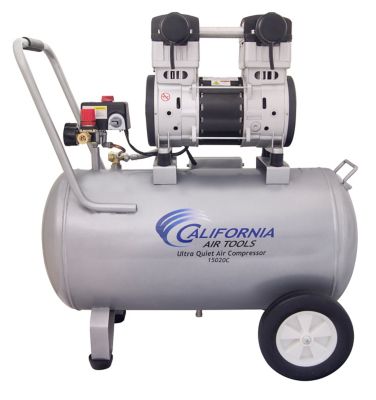 California Air Tools 2 HP 15 gal. Ultra Quiet and Oil Oil-Free Air Compressor, 220V