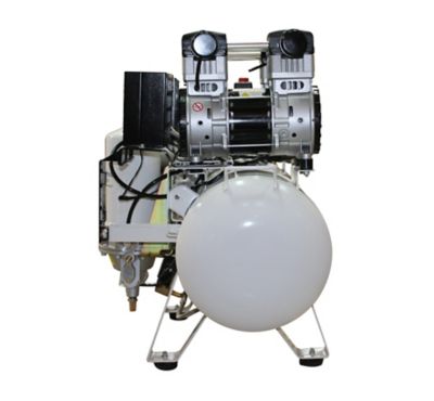 Image showing  4 HP 20 gal. Ultra Quiet Ultra Dry Oil-Free Air Compressor with 98% Air Dryer