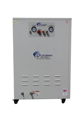 California Air Tools 2 HP 10 gal. Single Stage Ultra Quiet and Oil-Free Air Compressor with Air Dryer in Soundproof Cabinet