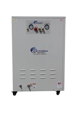 California Air Tools 2 HP 10 gal. Single-Stage Ultra Quiet and Oil-Free Air Compressor with Air Dryer in Soundproof Cabinet