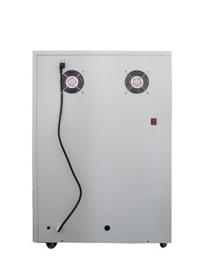 Image showing  2 HP 10 gal. Single-Stage Ultra Quiet and Oil-Free Air Compressor with Air Dryer in Soundproof Cabinet