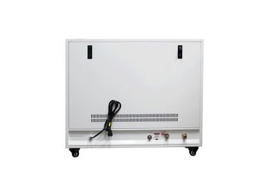Image showing  2 HP 20 gal. Ultra Quiet and Oil-Free Air Compressor with Auto Drain in Soundproof Cabinet, 125 PSI