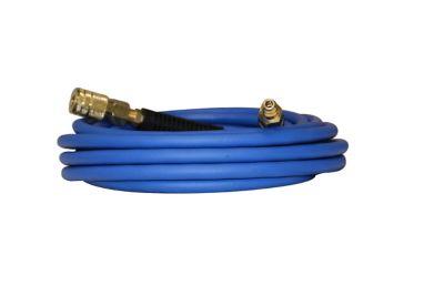 Image showing  1/4 in. x 25 ft. Hybrider Flex Hybrid Air Hose with Quick Connect Air Fittings, 200 PSI