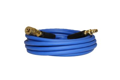 Image showing  1/4 in. x 25 ft. Hybrider Flex Hybrid Air Hose with Quick Connect Air Fittings, 200 PSI