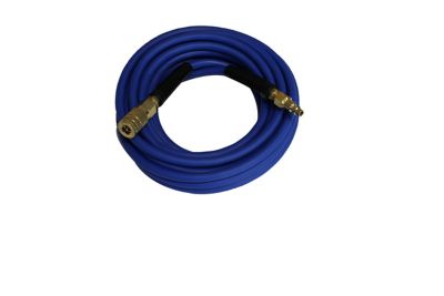 Image showing  1/4 in. x 25 ft. Hybrider Flex Hybrid Air Hose with Quick Connect Air Fittings, 200 PSI