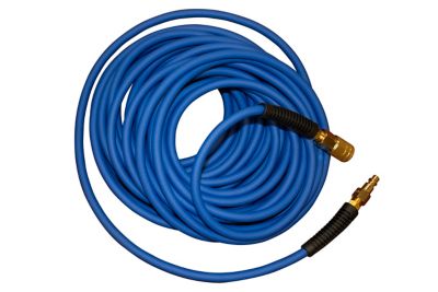 Image showing  1/4 in. x 50 ft. Hybrider Flex Hybrid Air Hose with Industrial Quick Connect Air Fittings, 200 PSI