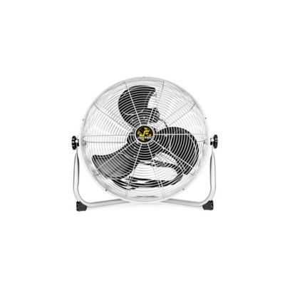 Jan Fan 18 in. Industrial Workstation Fan, Silver