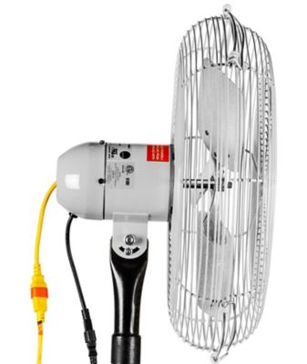 Image showing  20 in. Industrial Air Circulator with I-Beam Mount, Silver