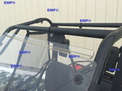 Image showing  Hard Coat Windshield with Fast Straps for Pioneer 500 and 520