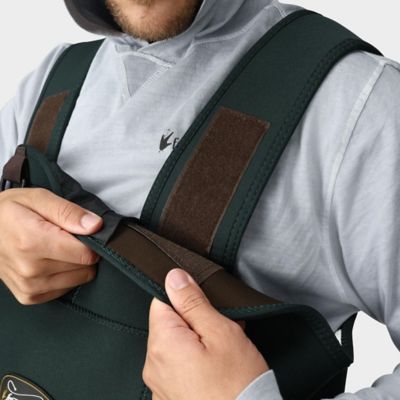 Image showing 5 th Frogg Toggs Men's Amphib 3.5mm Neoprene Bootfoot Stockingfoot Chest Wader