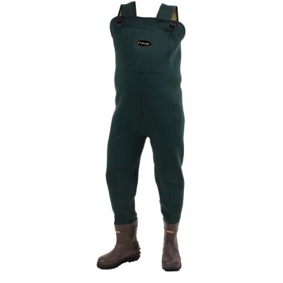 Pro Gear Mens Light Weight Chest Waders Size Medium NWT Green