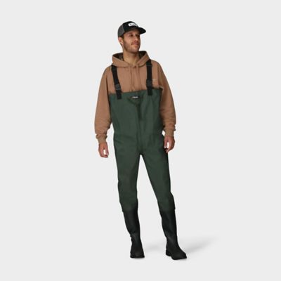 Image showing  Men's Cascades 2-Ply Bootfoot Poly/Rubber Felt Chest Wader
