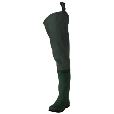 Frogg Toggs Men's Cascades 2-Ply Bootfoot Poly/Rubber Cleated Hip Wader