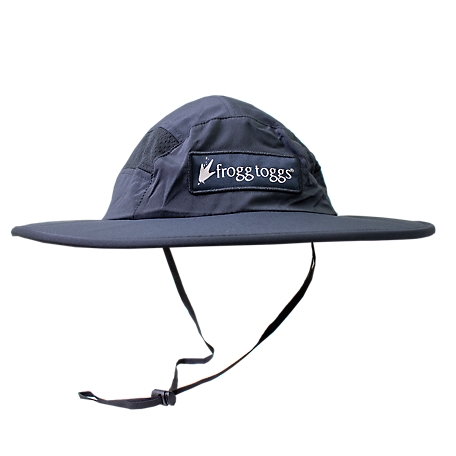 Frogg Toggs Men's Sun Hat | Black | One Size