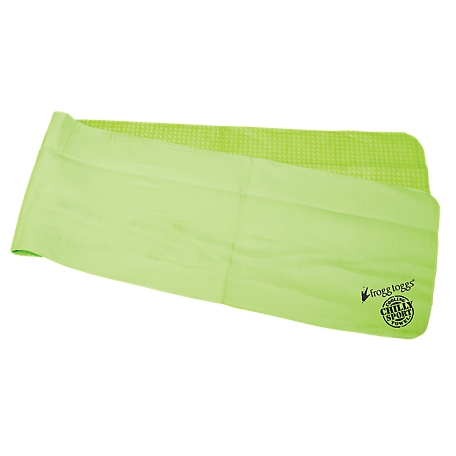 Frogg Toggs Chilly Sport Neck Wrap and Headband, Lime Green