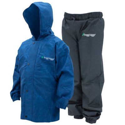 Image showing 0 th Frogg Toggs Youth Hi-Vis Polly Woggs Rain Suit