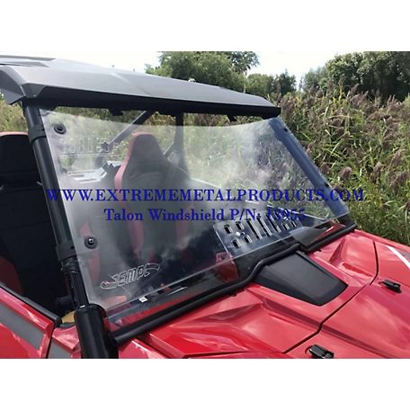 Extreme Metal Products Vented Hard Coat Windshield for Honda Talon