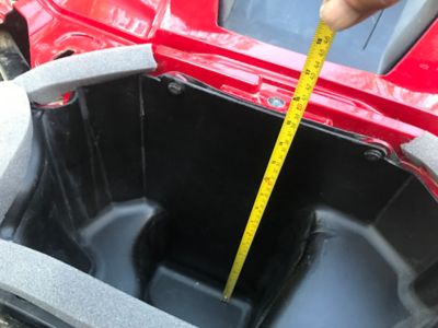Image showing  Honda Talon Underhood Storage Box