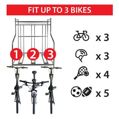 Image showing  Garage Bike Organizer, 070001