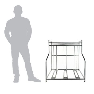 Image showing 9 th Storage Logic Garage Bike Organizer