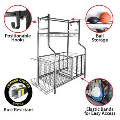 Image showing  Garage Storage Organizer, 42 in. x 36 in. x 16 in.