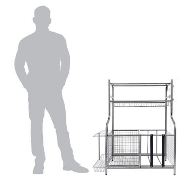 Image showing 7 th Storage Logic Garage Storage Organizer, 42 in. x 36 in. x 16 in.