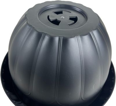 Image showing  20.6 lb. Plastic Small Urn, Black