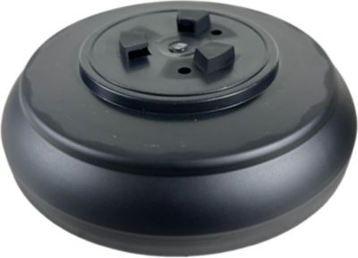 Image showing  20.6 lb. Plastic Small Urn, Black