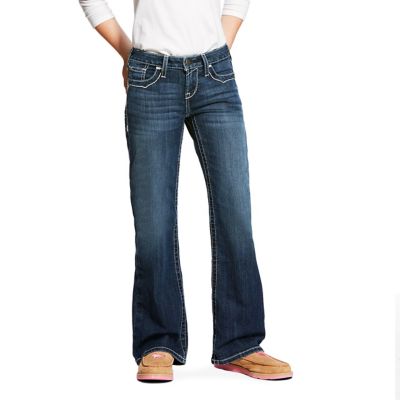 Ariat Girls' Real Entwined Bootcut Jeans