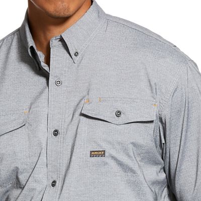 Image showing  Men's VentTEK DuraStretch Rebar Made Tough Short-Sleeve Work Shirt