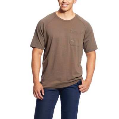 Ariat Men's Rebar Cotton Strong Short-Sleeve Work T-Shirt