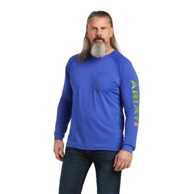 Ariat Rebar Heat Fighter Long Sleeve Work T-Shirt