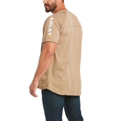 Image showing  Men's Rebar Heat Fighter Short-Sleeve Work T-Shirt