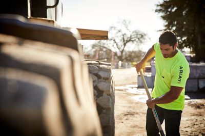 Image showing 4 th Ariat Men's Rebar Heat Fighter Short-Sleeve Work T-Shirt
