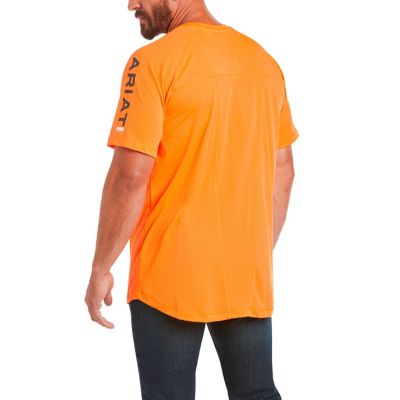 Image showing 1 th Ariat Men's Rebar Heat Fighter Short-Sleeve Work T-Shirt
