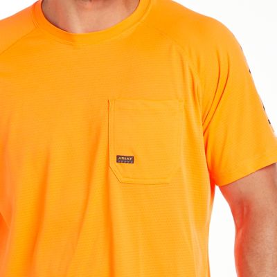 Image showing  Men's Rebar Heat Fighter Short-Sleeve Work T-Shirt