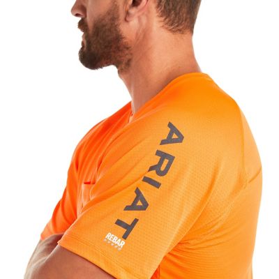 Image showing  Men's Rebar Heat Fighter Short-Sleeve Work T-Shirt