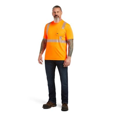 Image showing 3 th Ariat Men's Hi-Vis Rebar ANSI Work T-Shirt