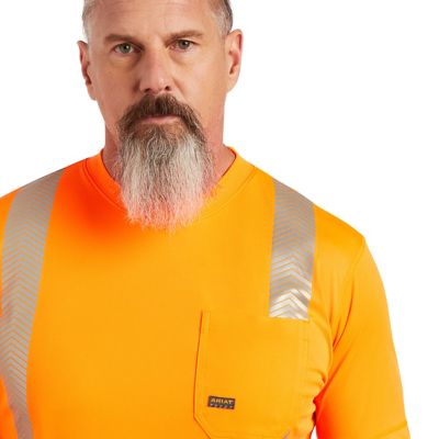 Image showing 2 th Ariat Men's Hi-Vis Rebar ANSI Work T-Shirt