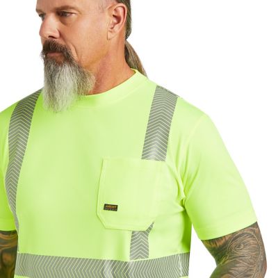 Image showing 3 th Ariat Men's Hi-Vis Rebar ANSI Work T-Shirt