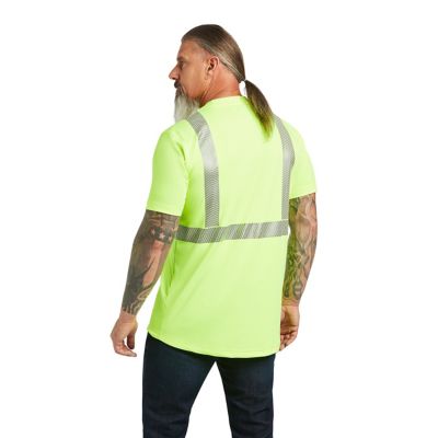 Image showing 1 th Ariat Men's Hi-Vis Rebar ANSI Work T-Shirt