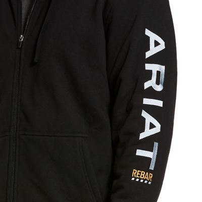 Image showing  Men's Rebar All-Weather Full-Zip Work Hoodie