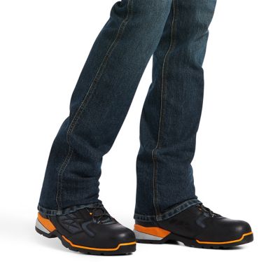 Image showing  Men's Slim Fit Natural-Rise Rebar M7 DuraStretch Workhorse Straight Leg Work Jeans