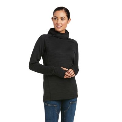 Ariat Women's Rebar Gridwork Balaclava Long-Sleeve Work Base Layer Top