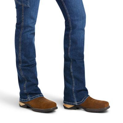Image showing  Women's Perfect Rise Rebar Work Flex Riveter Bootcut Jeans