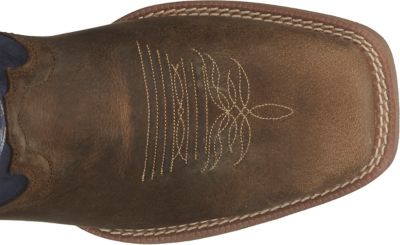 Image showing 2 th Justin Men's Stampede Muley Square Toe Western Boots, 12 in.