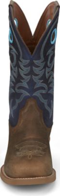 Image showing  Men's Stampede Muley Square Toe Western Boots, 12 in.