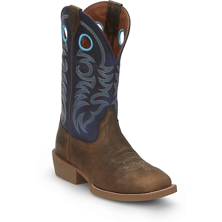 Justin Men's Stampede Muley 12 in. Square Toe Western Boot